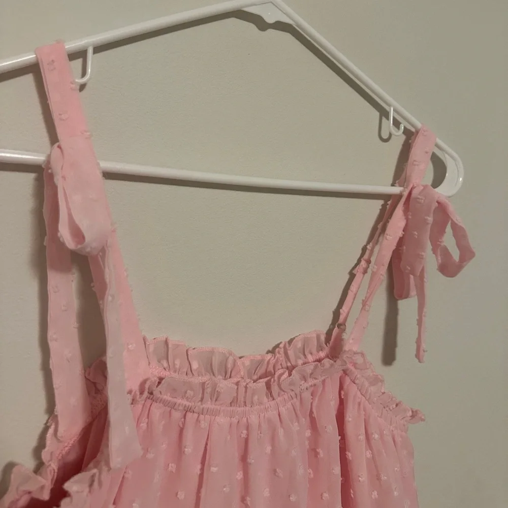 Pink Ruffled Top - Picture 4 of 7